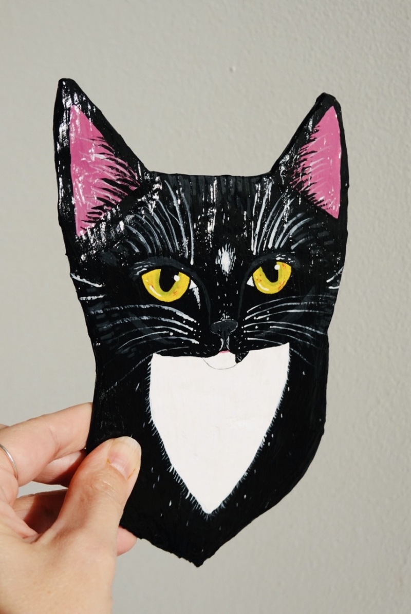 Roscoe Cat Head - Custom for Sara M. - Image 7