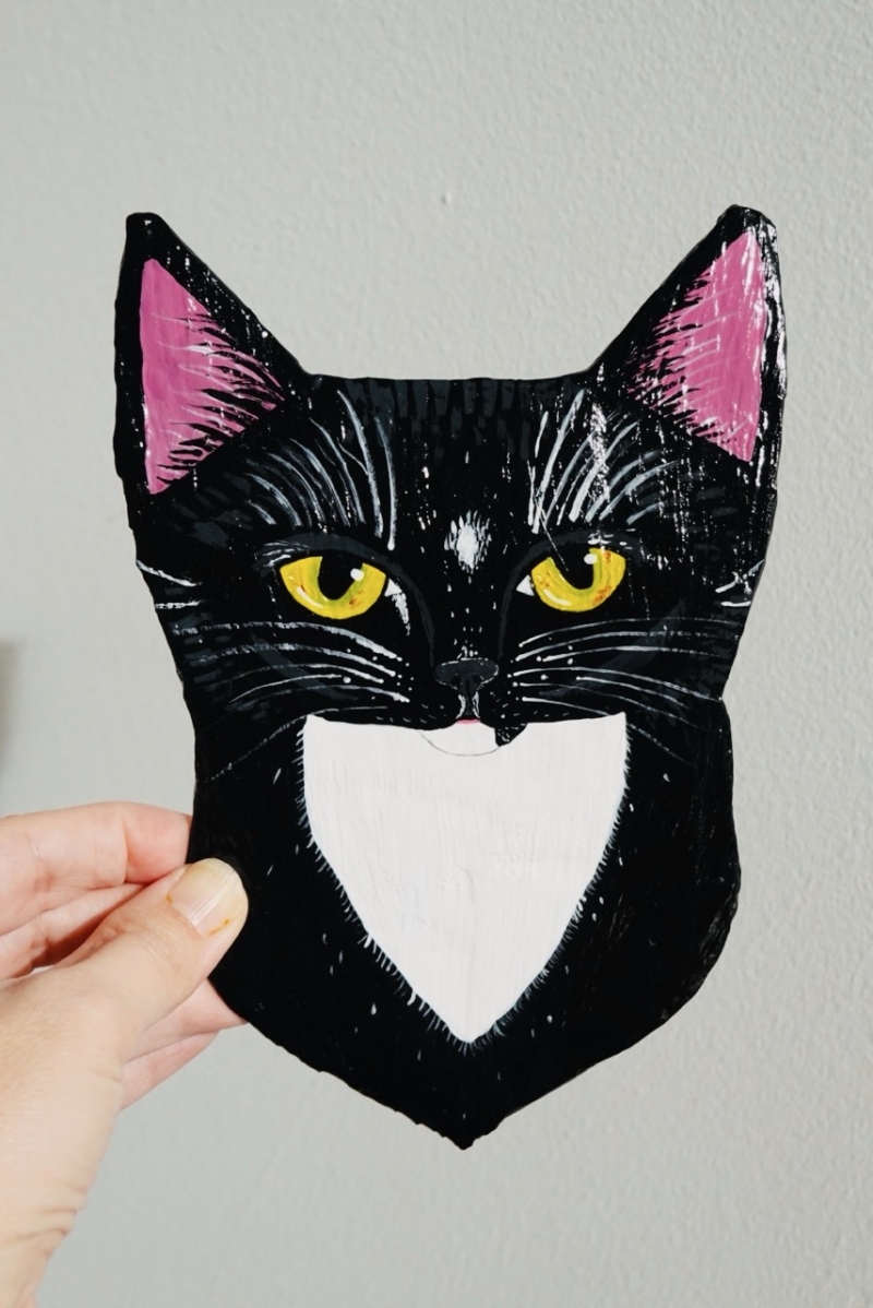 Roscoe Cat Head - Custom for Sara M. - Image 4